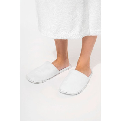Unisex terry slippers